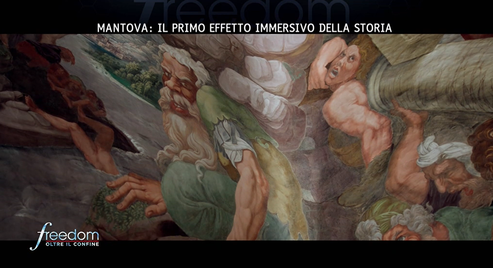 Mantova - Palazzo Te - il primo effetto immersivo della storia Mantova - Palazzo Te - il primo effetto immersivo della storia